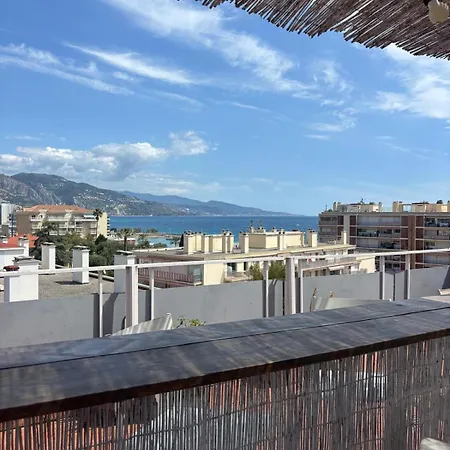 Apartamento Cozy à 2 Pas De La Plage, Grande Terrasse Et Parking Roquebrune-Cap-Martin