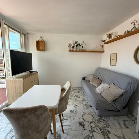 Appartamento Cozy à 2 Pas De La Plage, Grande Terrasse Et Parking